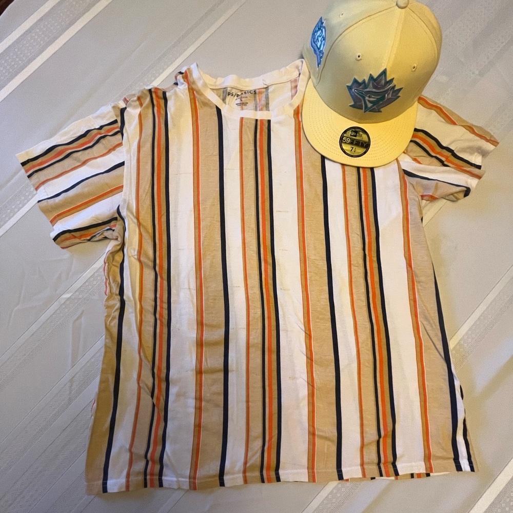 PacSun Basics Short Sleeve Striped Tee